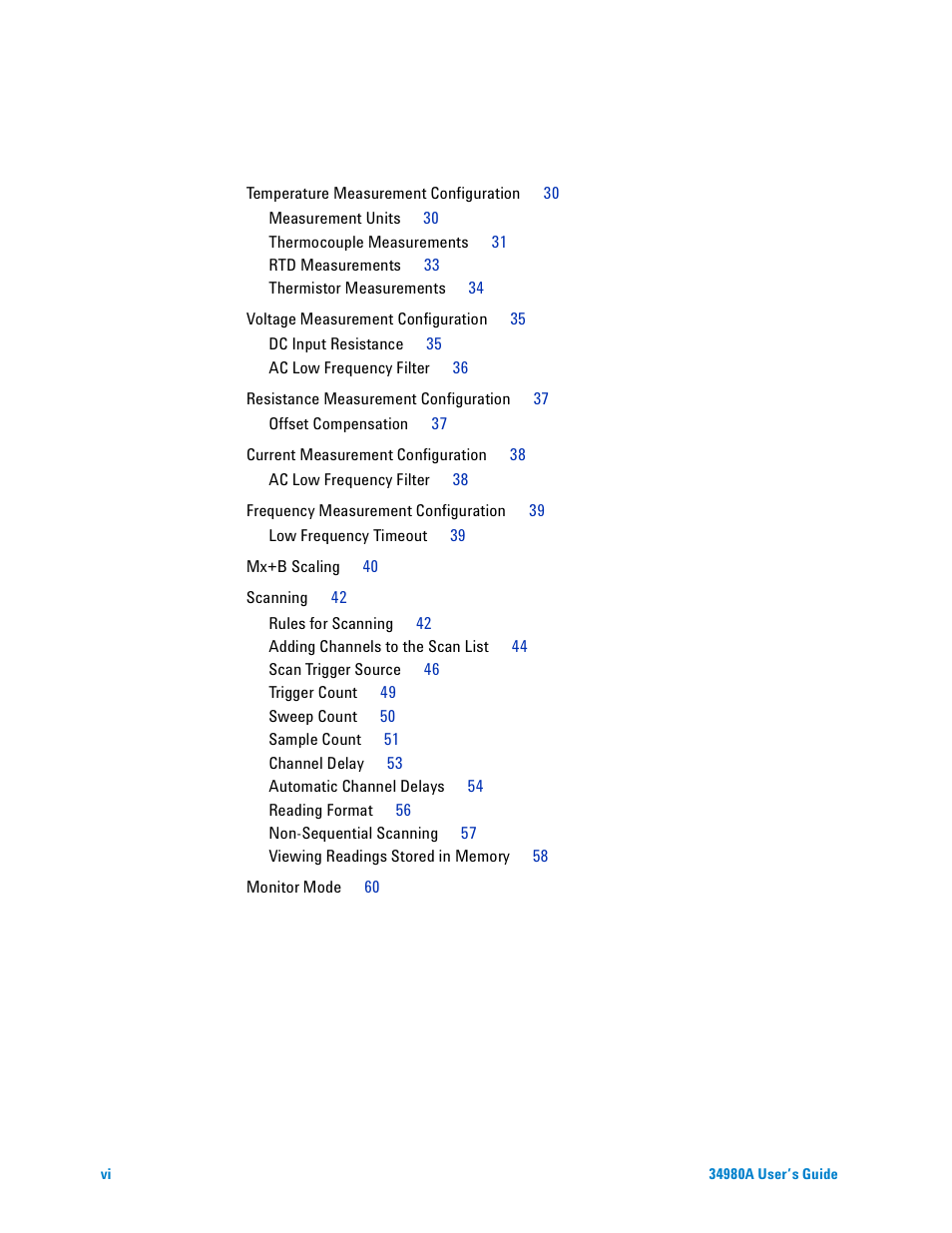 Agilent Technologies Switch/Measure User Manual | Page 8 / 216