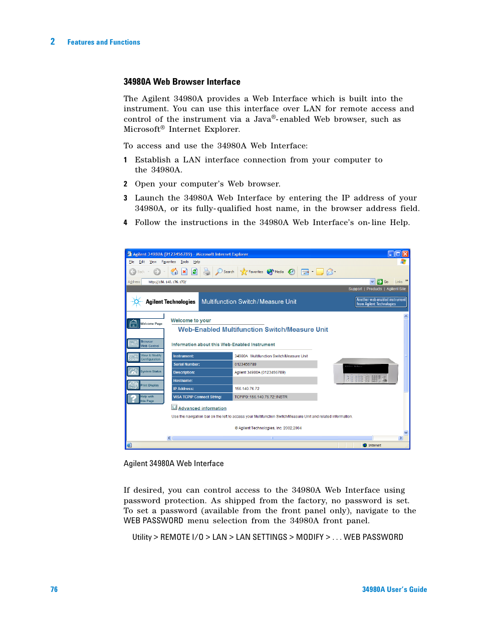 Agilent Technologies Switch/Measure User Manual | Page 88 / 216