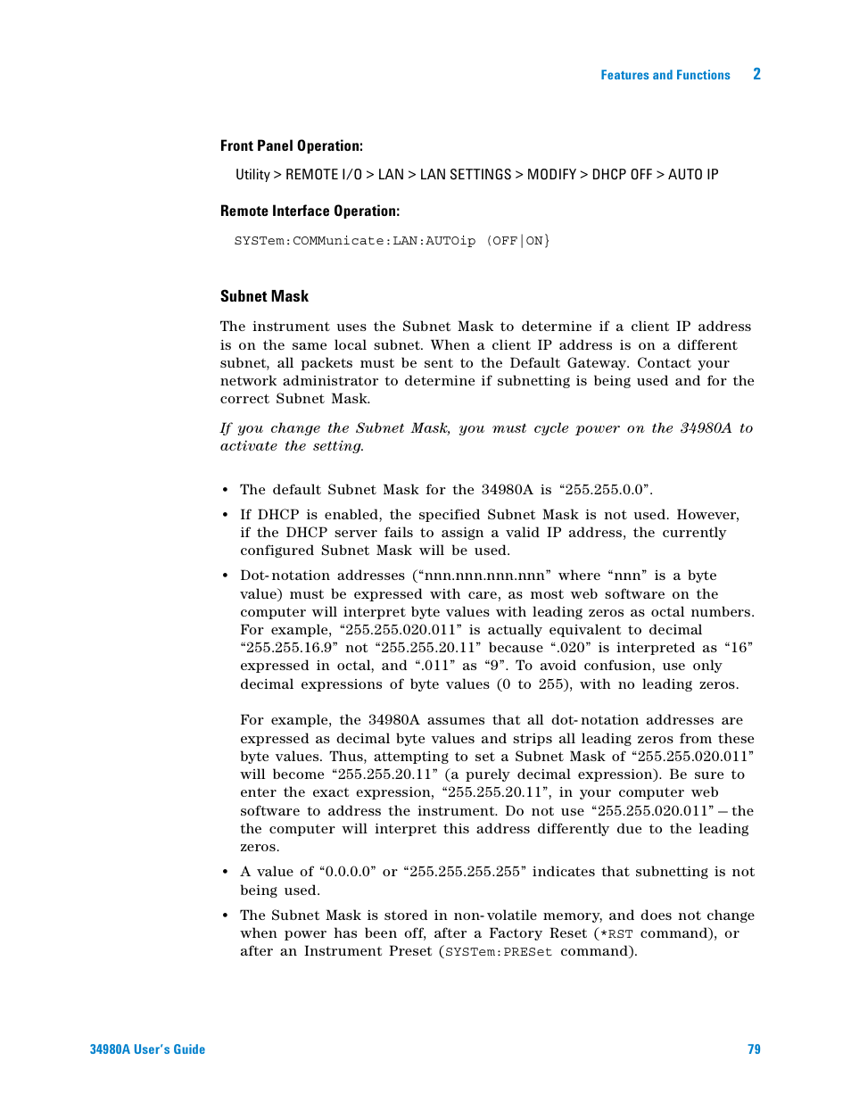 Agilent Technologies Switch/Measure User Manual | Page 91 / 216