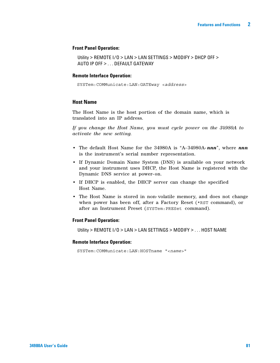 Agilent Technologies Switch/Measure User Manual | Page 93 / 216