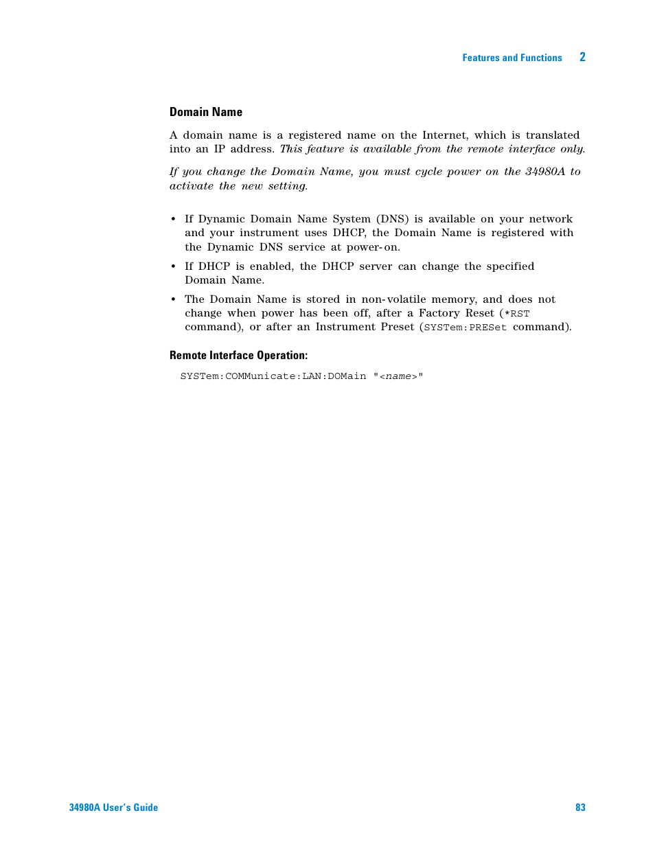 Agilent Technologies Switch/Measure User Manual | Page 95 / 216