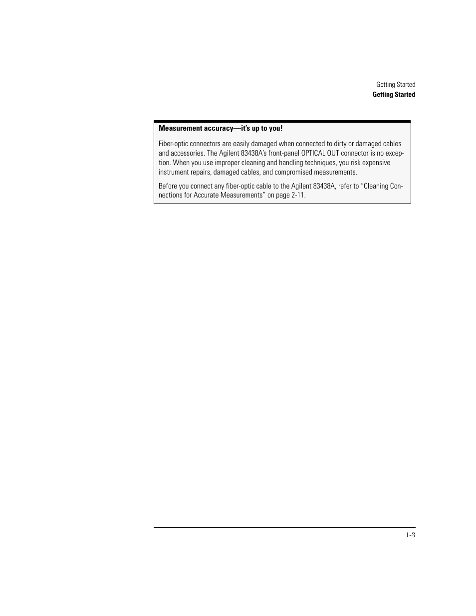Agilent Technologies 83438A User Manual | Page 13 / 106