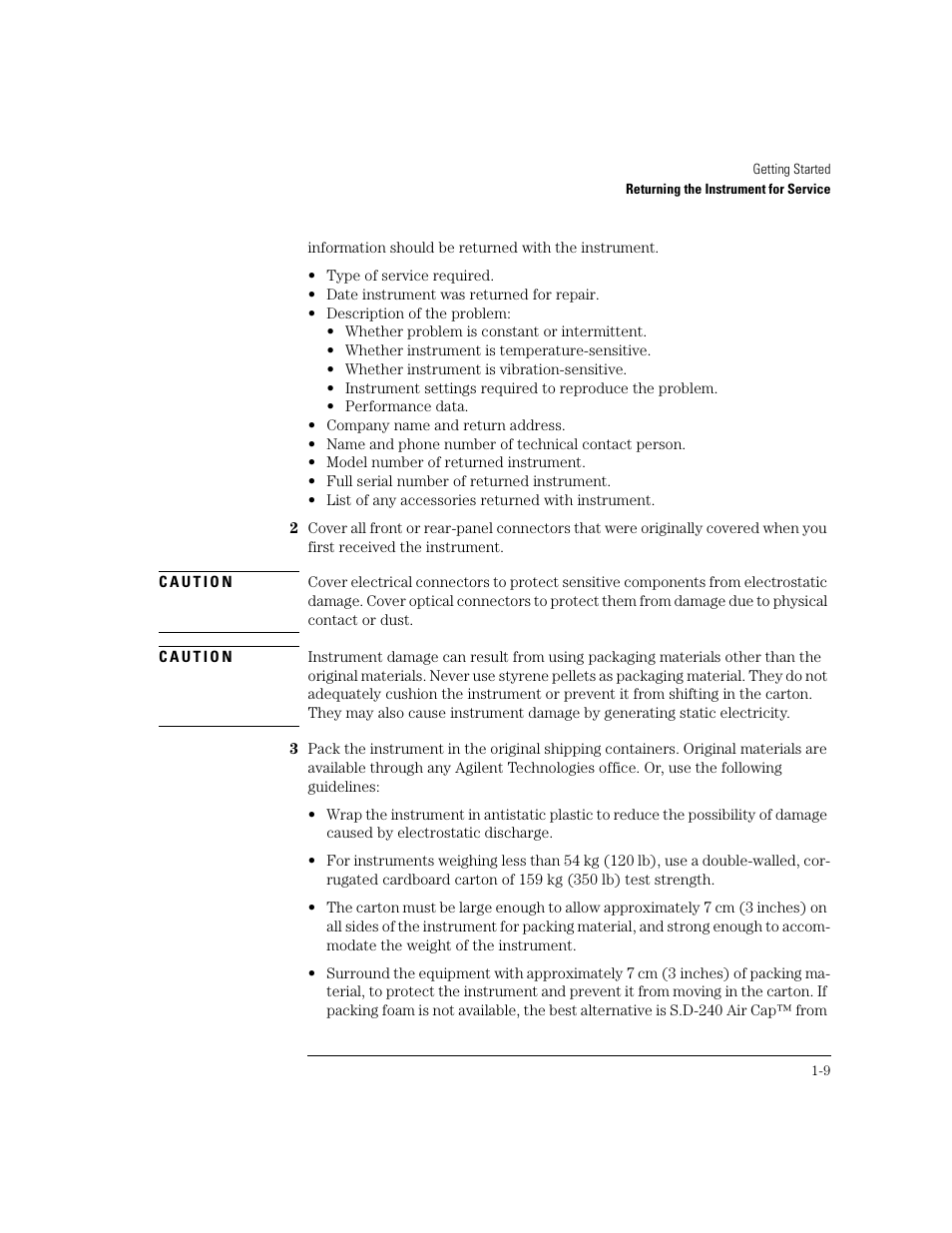 Agilent Technologies 83438A User Manual | Page 19 / 106