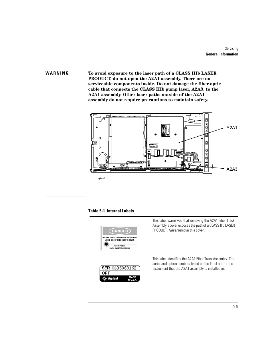 Agilent Technologies 83438A User Manual | Page 59 / 106