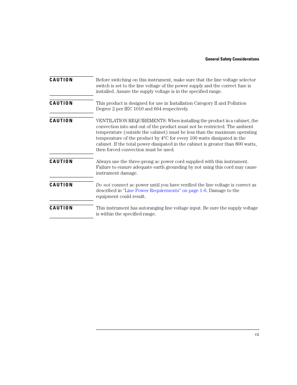 Agilent Technologies 83438A User Manual | Page 7 / 106