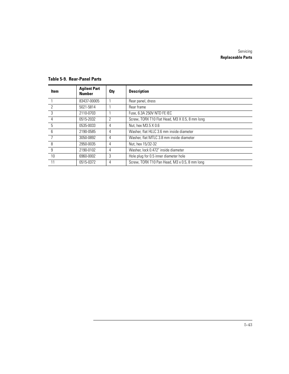 Agilent Technologies 83438A User Manual | Page 97 / 106