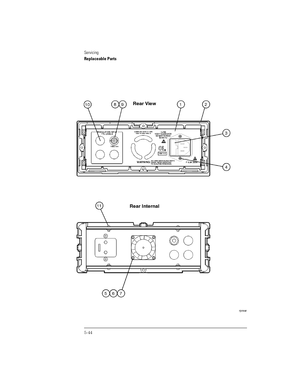 Agilent Technologies 83438A User Manual | Page 98 / 106