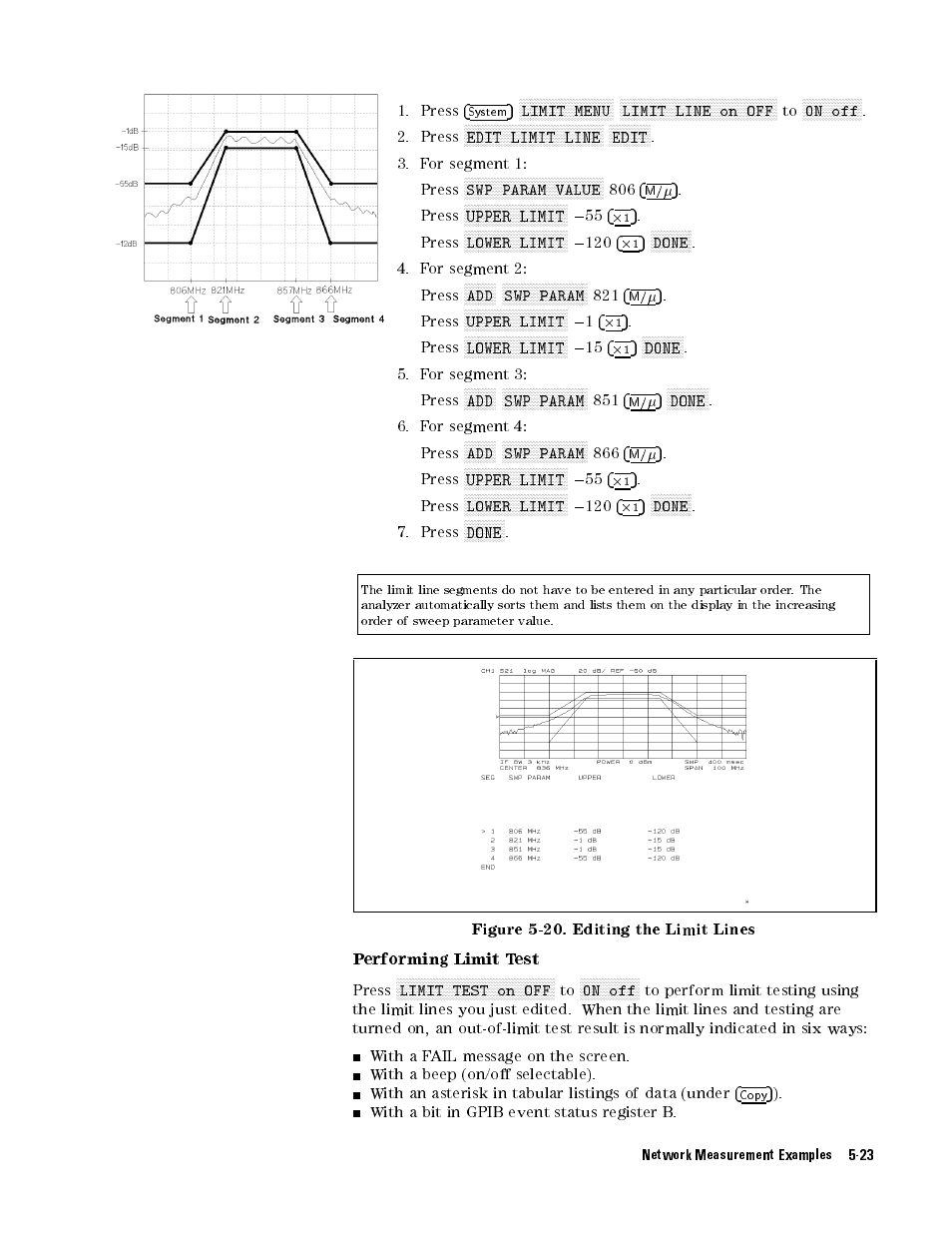 Agilent Technologies Agilent 4396B User Manual | Page 109 / 124