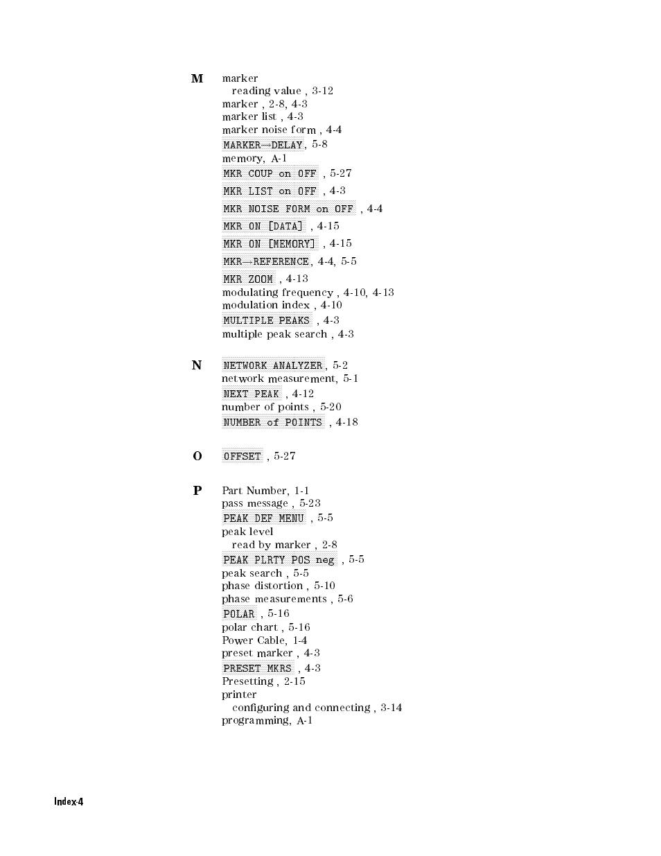 Agilent Technologies Agilent 4396B User Manual | Page 120 / 124