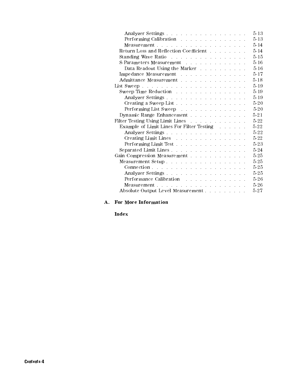 Agilent Technologies Agilent 4396B User Manual | Page 16 / 124