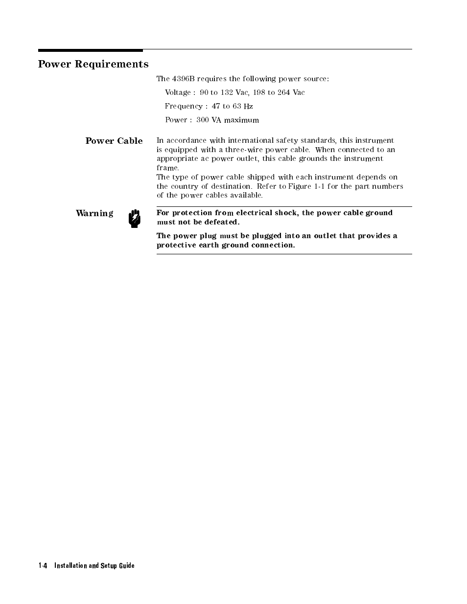 Agilent Technologies Agilent 4396B User Manual | Page 24 / 124