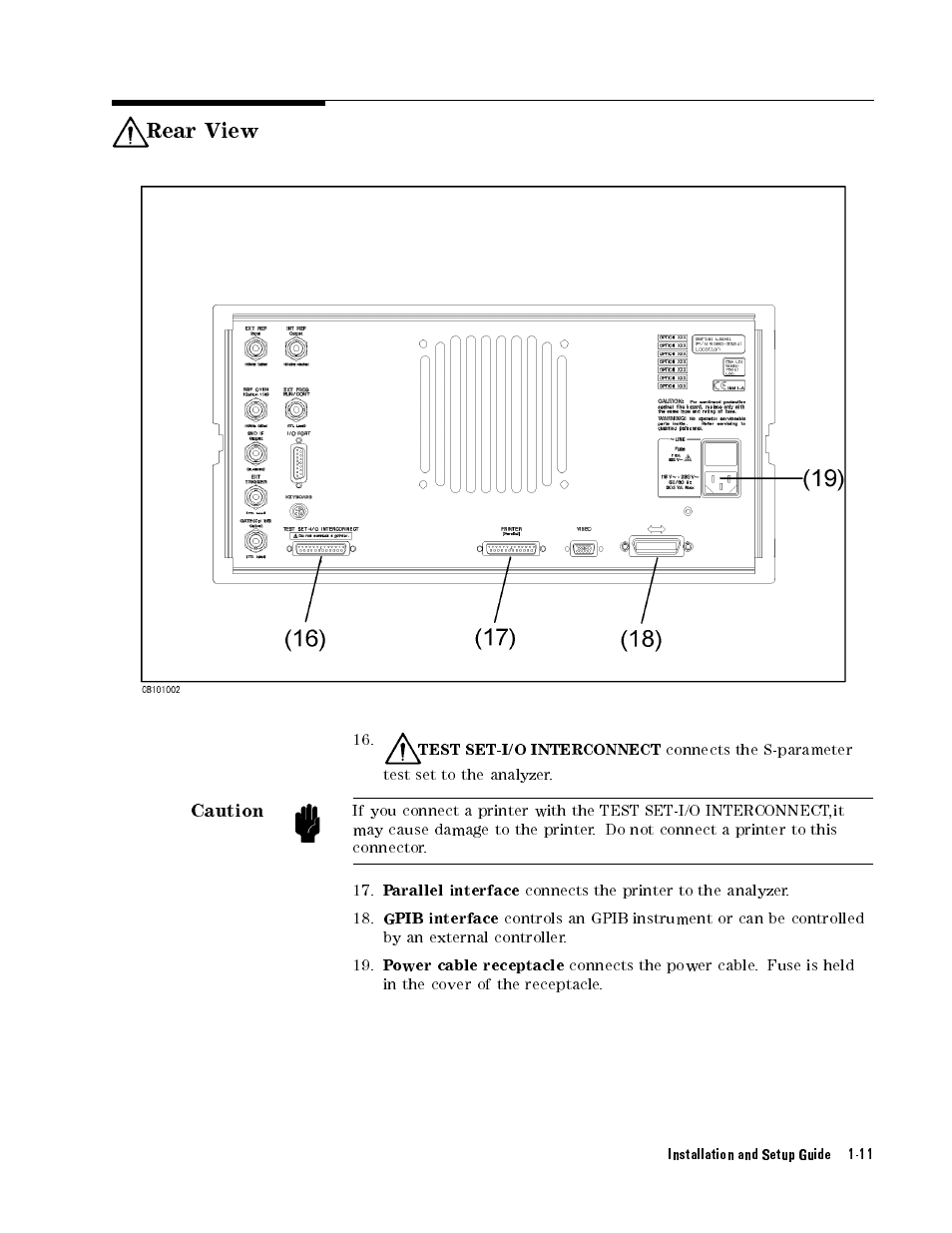 Agilent Technologies Agilent 4396B User Manual | Page 31 / 124