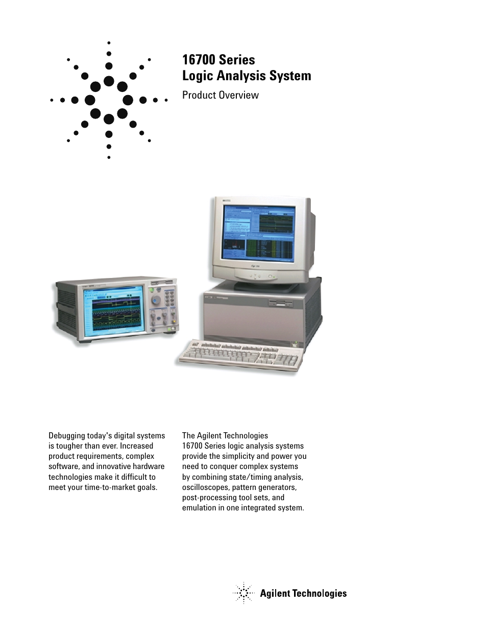 Agilent Technologies 16700 User Manual | 125 pages