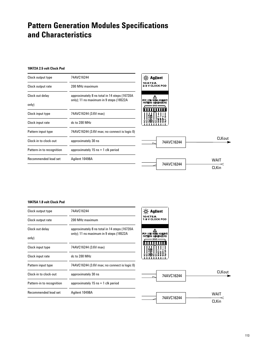 Agilent Technologies 16700 User Manual | Page 113 / 125