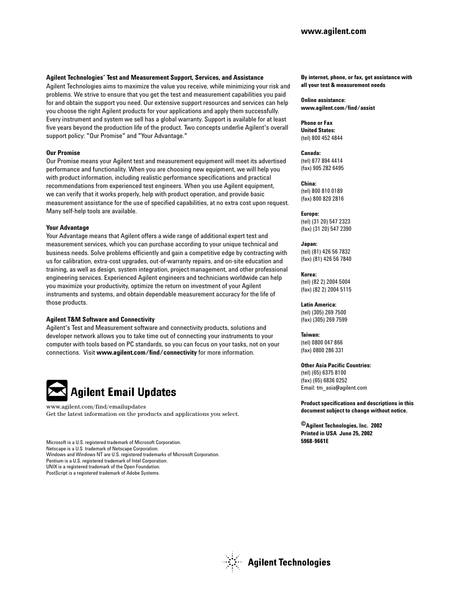 Agilent Technologies 16700 User Manual | Page 125 / 125