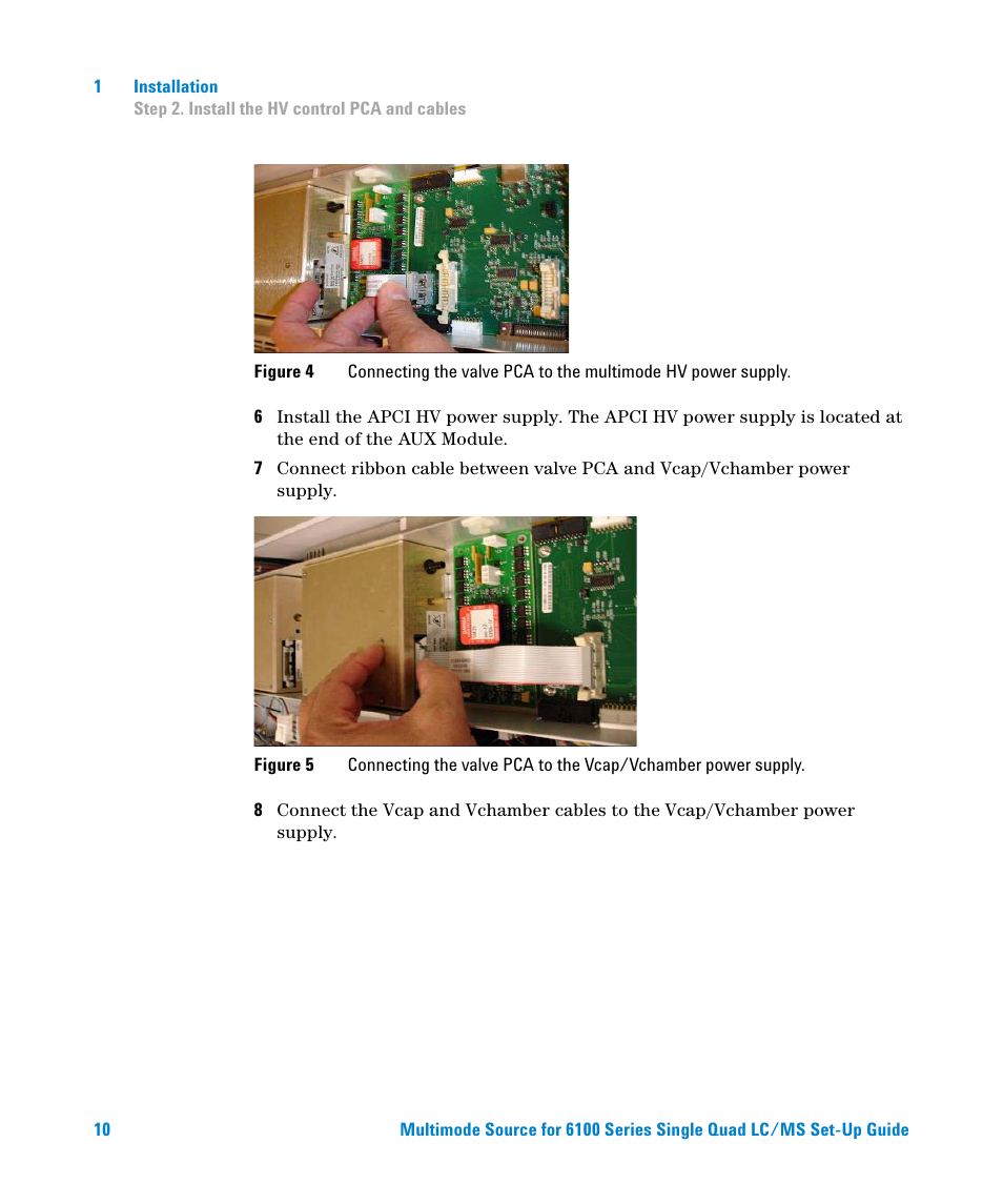 Agilent Technologies G1978B User Manual | Page 10 / 44