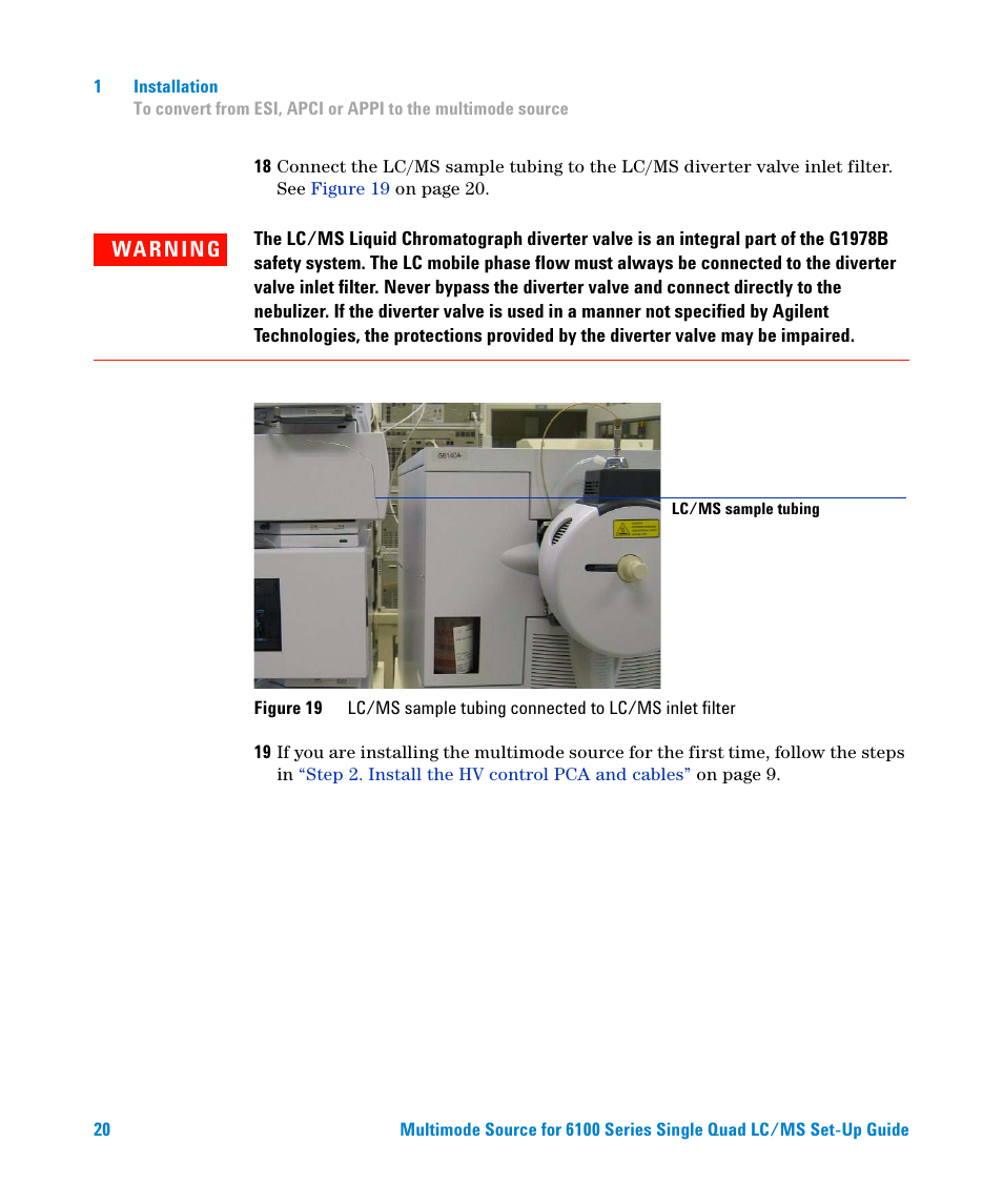 Agilent Technologies G1978B User Manual | Page 20 / 44