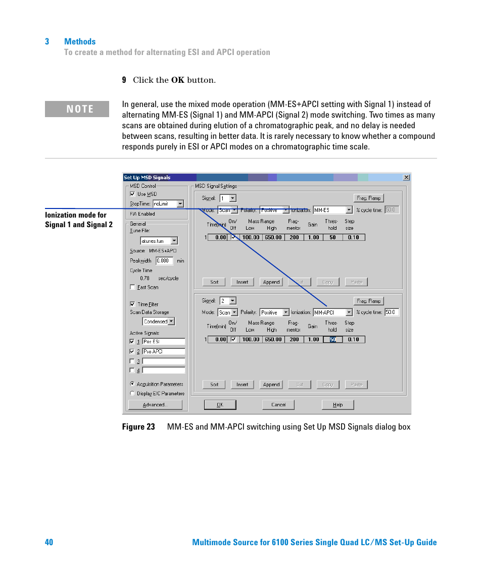 N o t e | Agilent Technologies G1978B User Manual | Page 40 / 44