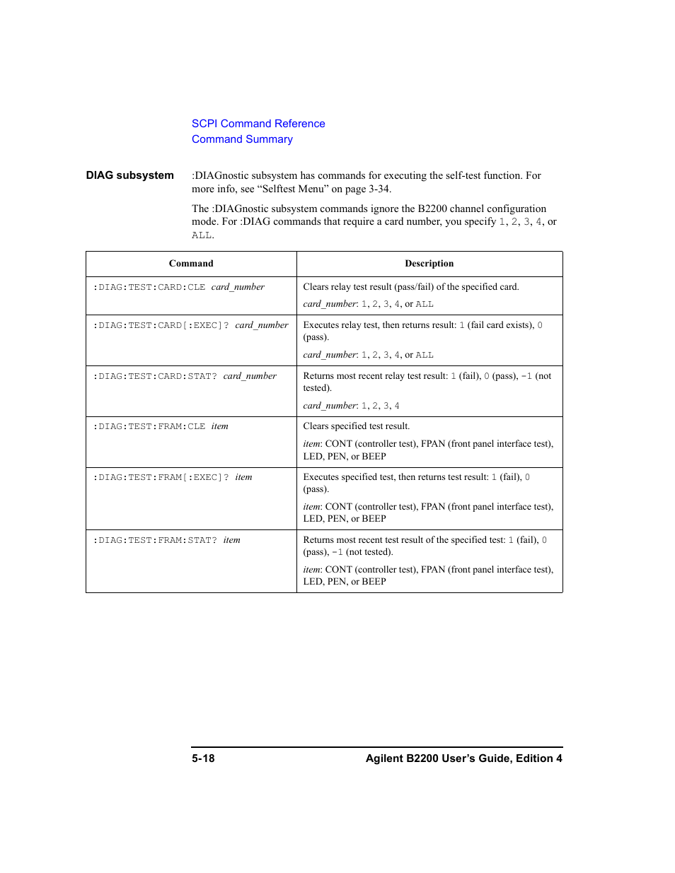 Agilent Technologies Agilent B2201A User Manual | Page 146 / 230