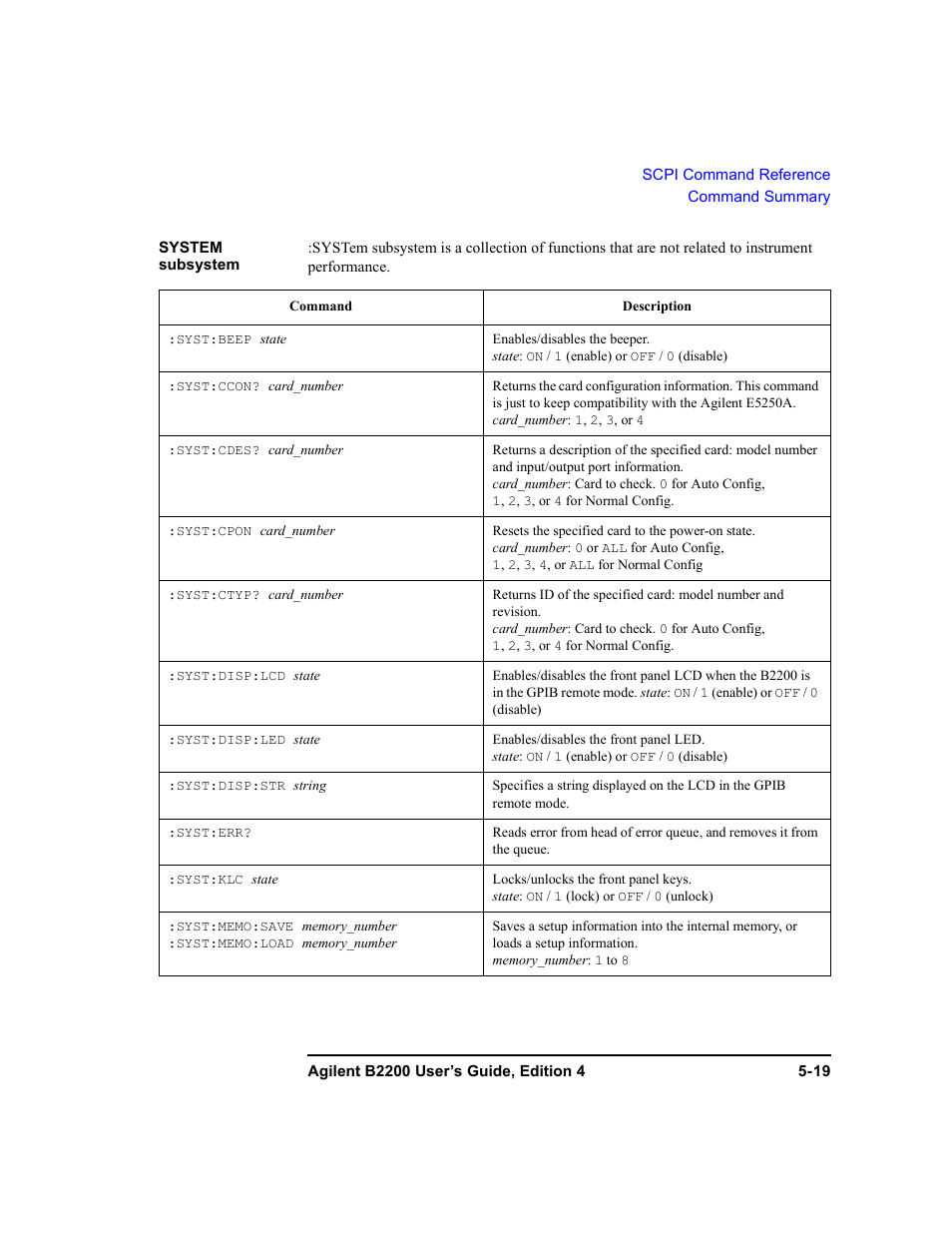 Agilent Technologies Agilent B2201A User Manual | Page 147 / 230