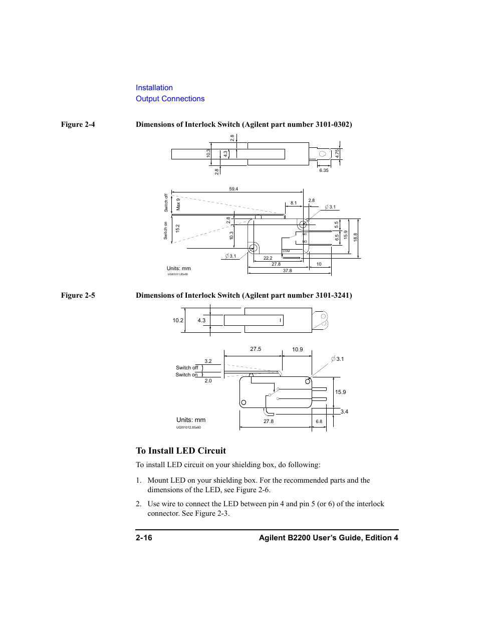 Agilent Technologies Agilent B2201A User Manual | Page 52 / 230