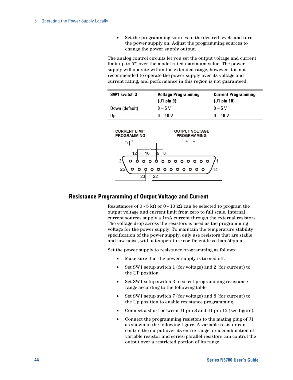 Agilent Technologies System DC N5700 User Manual | Page 44 / 132