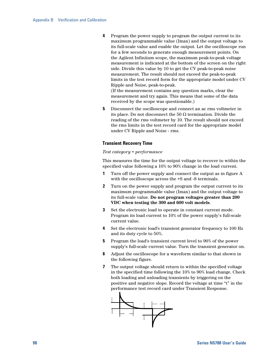 Agilent Technologies System DC N5700 User Manual | Page 98 / 132