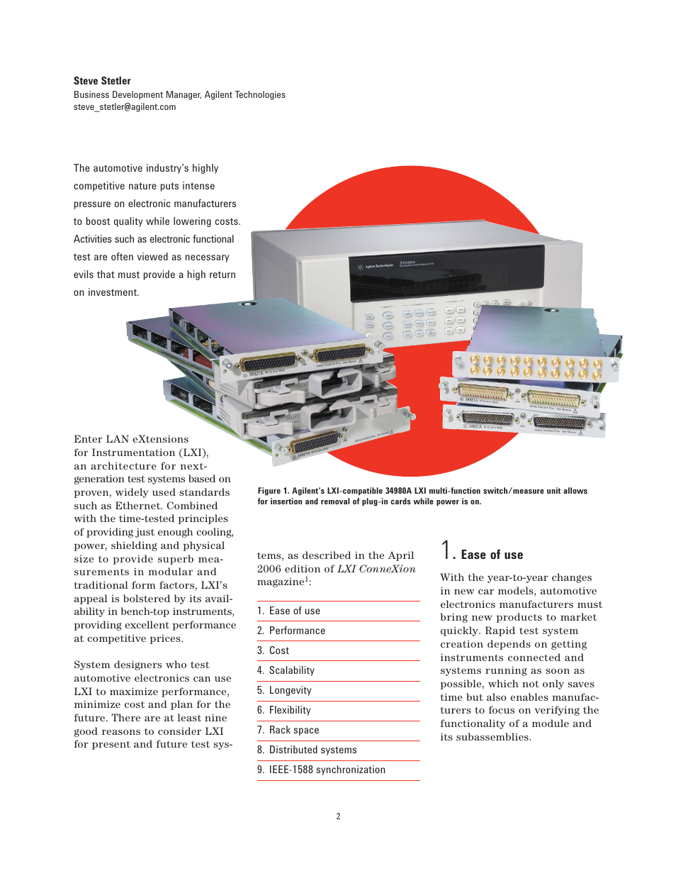 Agilent Technologies LXI User Manual | Page 2 / 8