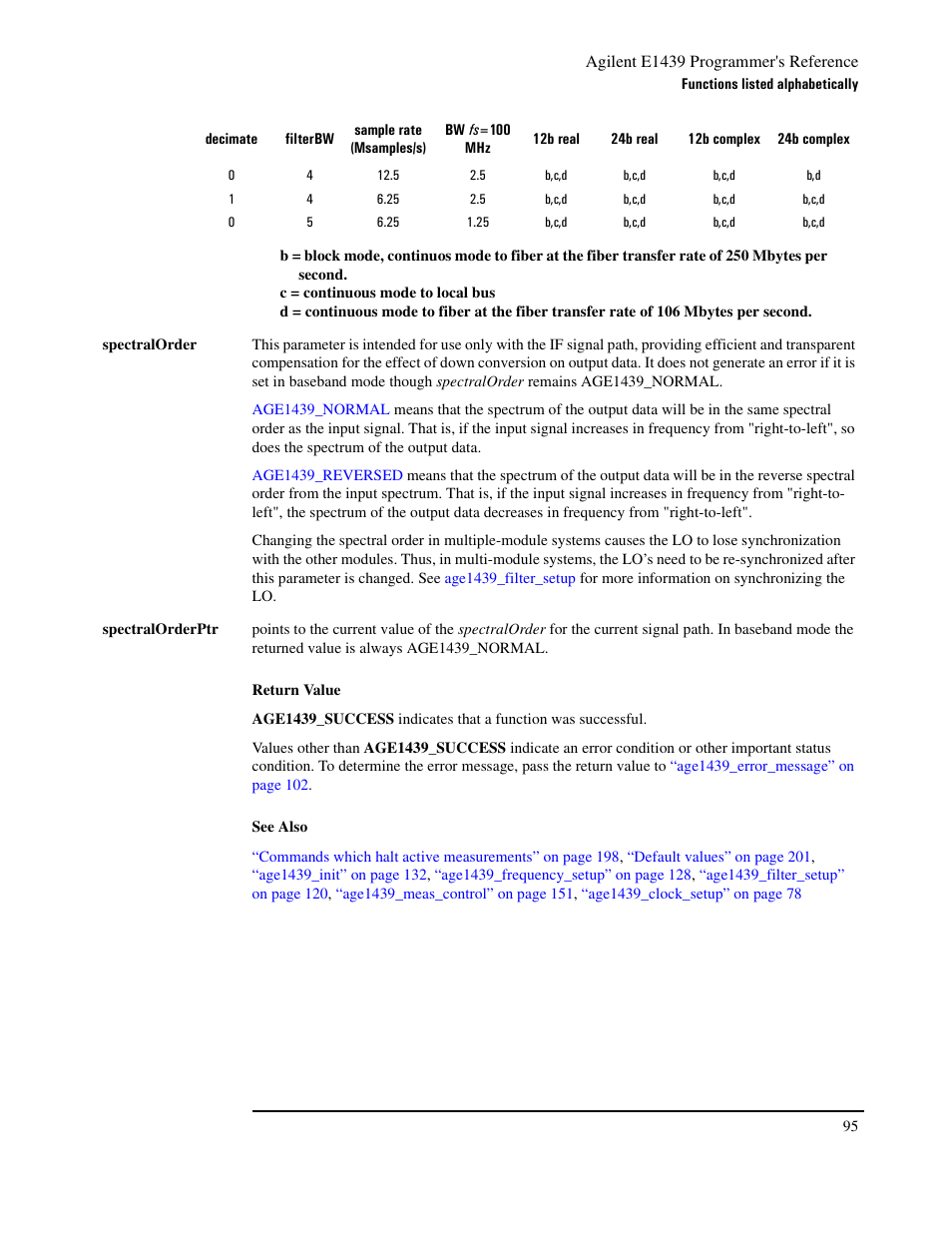Agilent Technologies VXI E1439 User Manual | Page 105 / 246