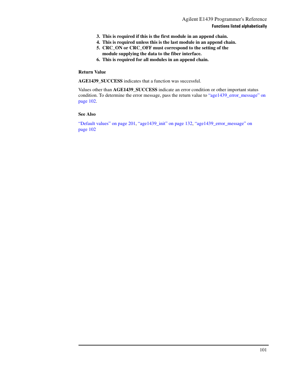 Agilent Technologies VXI E1439 User Manual | Page 111 / 246