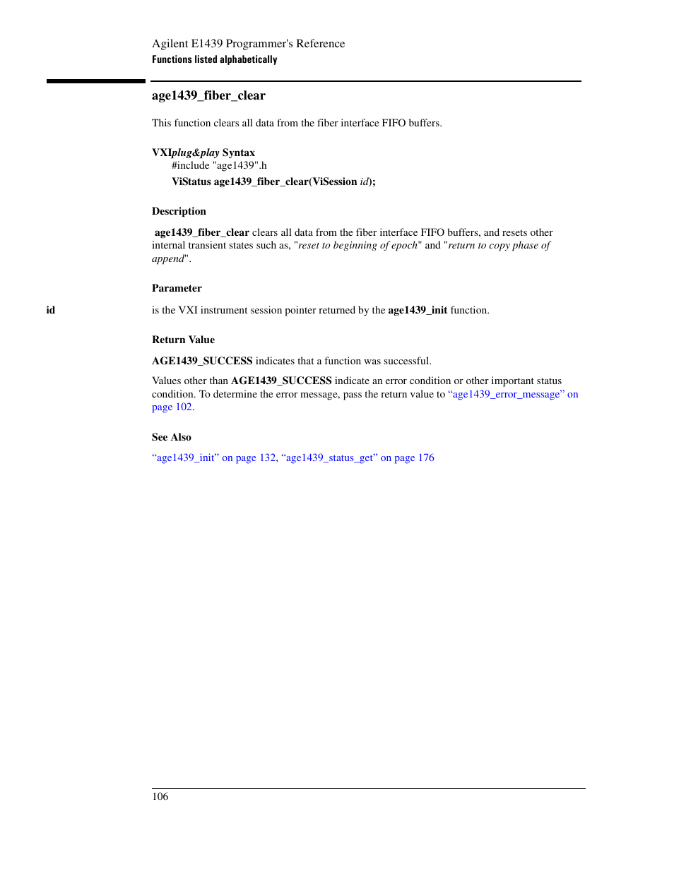 Age1439_fiber_clear, R_clear | Agilent Technologies VXI E1439 User Manual | Page 116 / 246