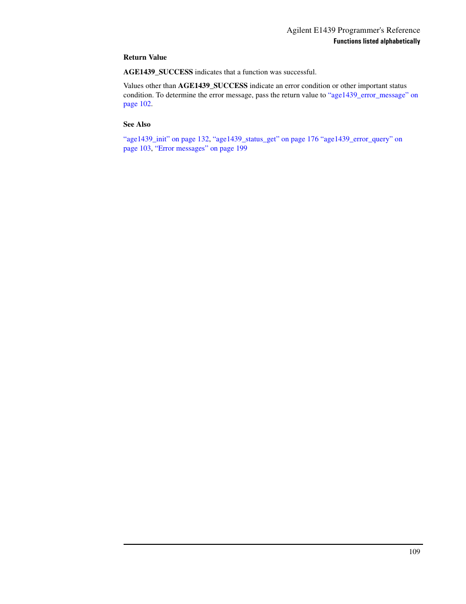 Agilent Technologies VXI E1439 User Manual | Page 119 / 246