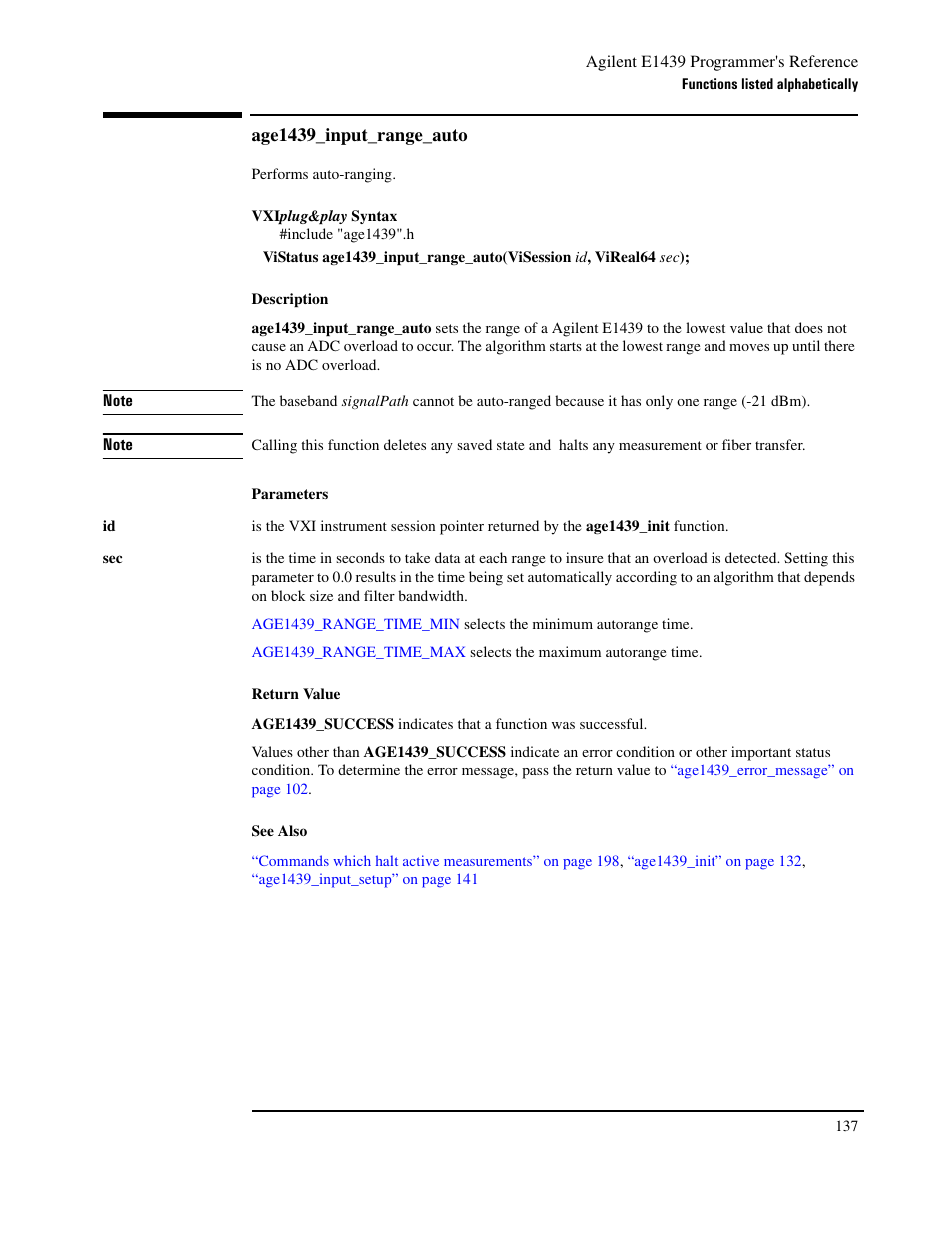 Age1439_input_range_auto | Agilent Technologies VXI E1439 User Manual | Page 147 / 246