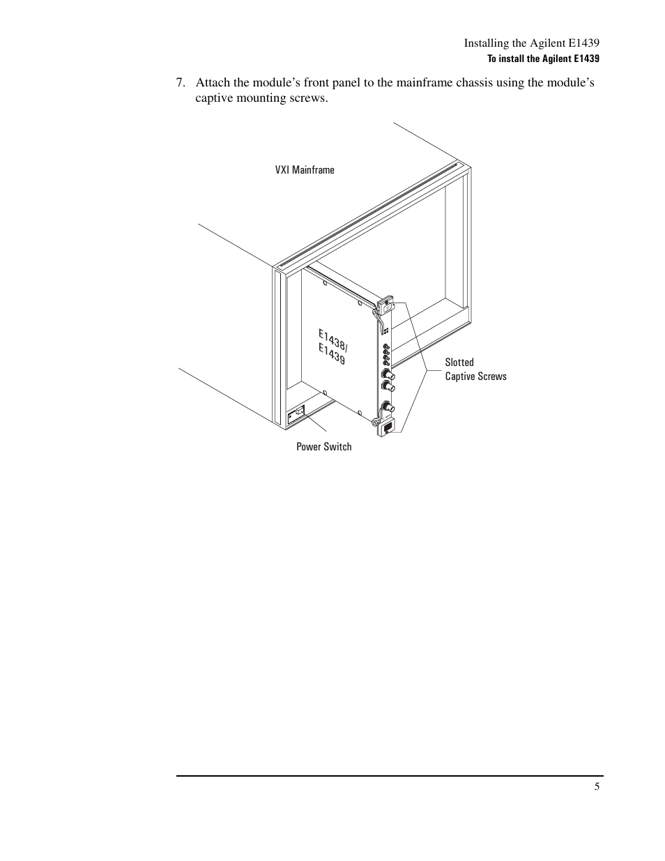 Agilent Technologies VXI E1439 User Manual | Page 15 / 246