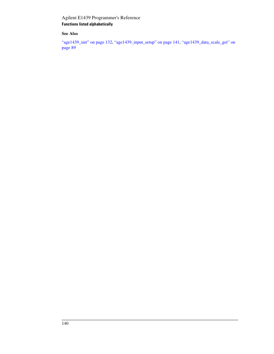 Agilent Technologies VXI E1439 User Manual | Page 150 / 246