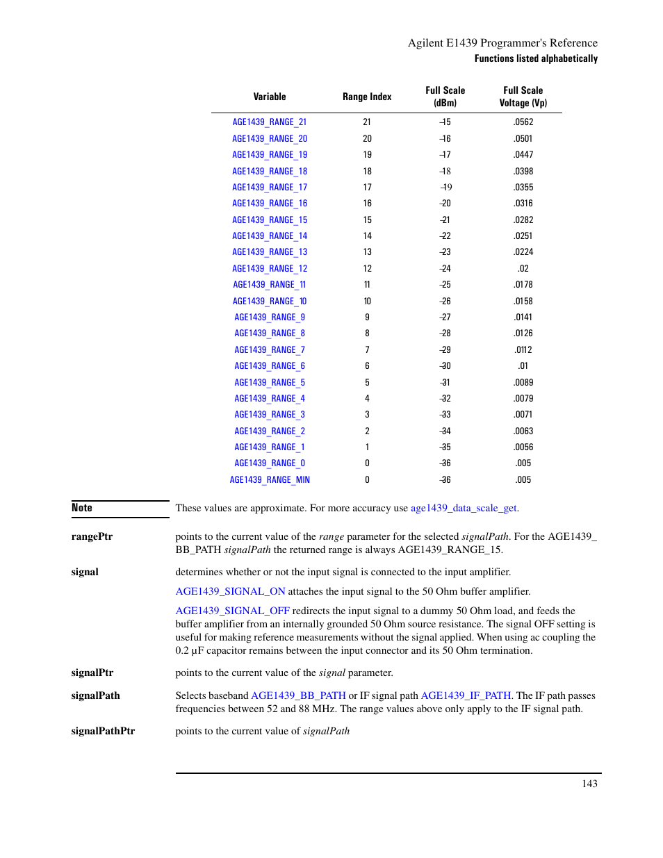 Agilent Technologies VXI E1439 User Manual | Page 153 / 246