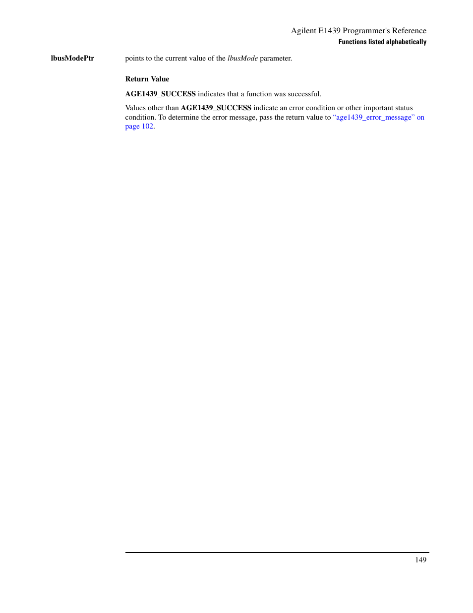 Agilent Technologies VXI E1439 User Manual | Page 159 / 246