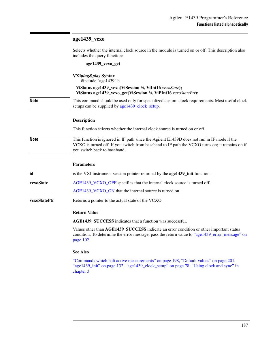 Age1439_vcxo | Agilent Technologies VXI E1439 User Manual | Page 197 / 246