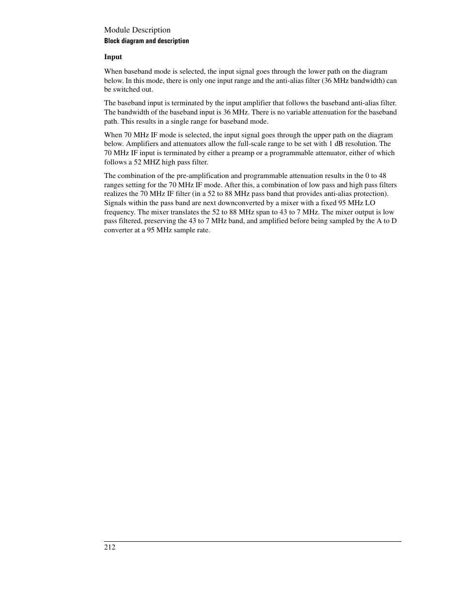 Agilent Technologies VXI E1439 User Manual | Page 222 / 246
