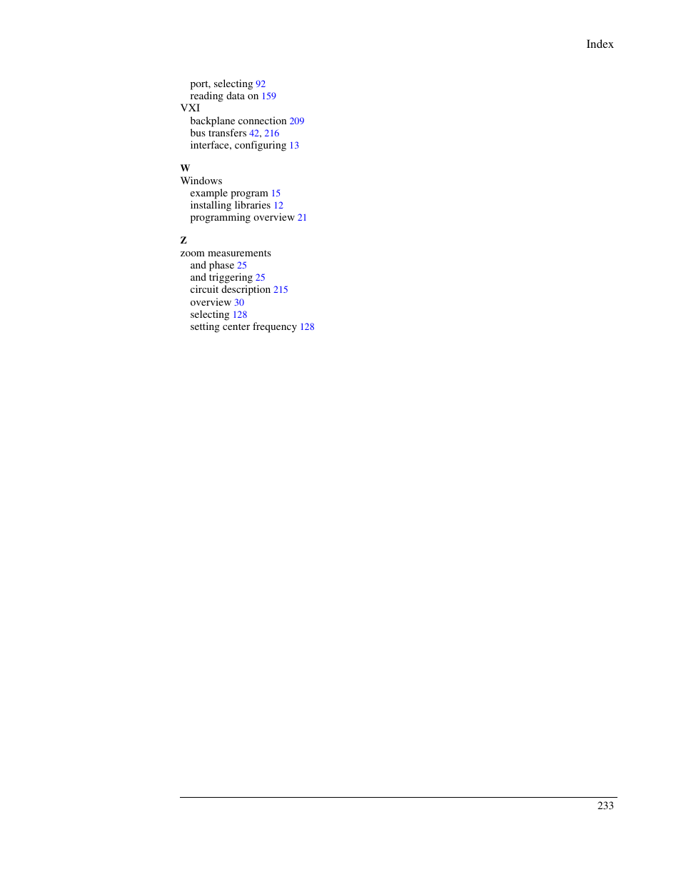 Agilent Technologies VXI E1439 User Manual | Page 243 / 246