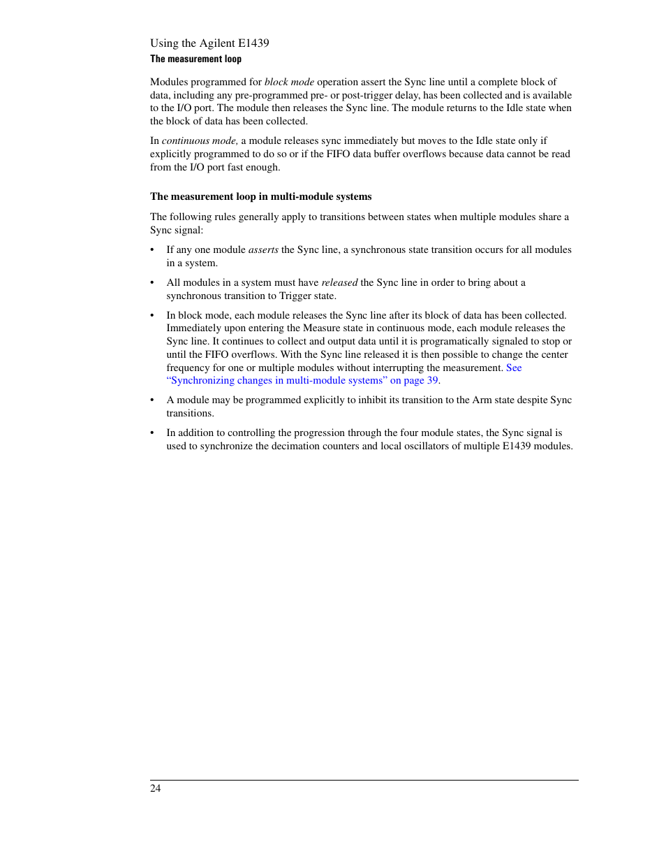 Agilent Technologies VXI E1439 User Manual | Page 34 / 246