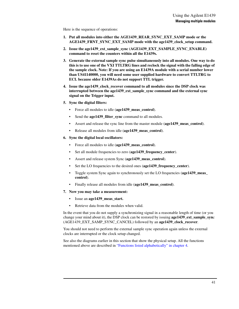 Agilent Technologies VXI E1439 User Manual | Page 51 / 246