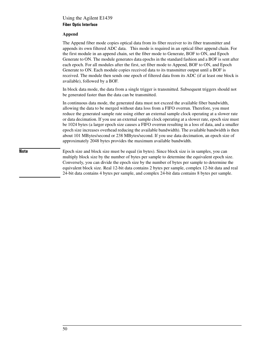 Agilent Technologies VXI E1439 User Manual | Page 60 / 246