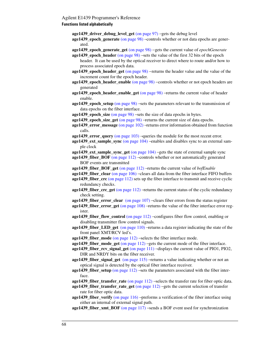 Agilent Technologies VXI E1439 User Manual | Page 78 / 246