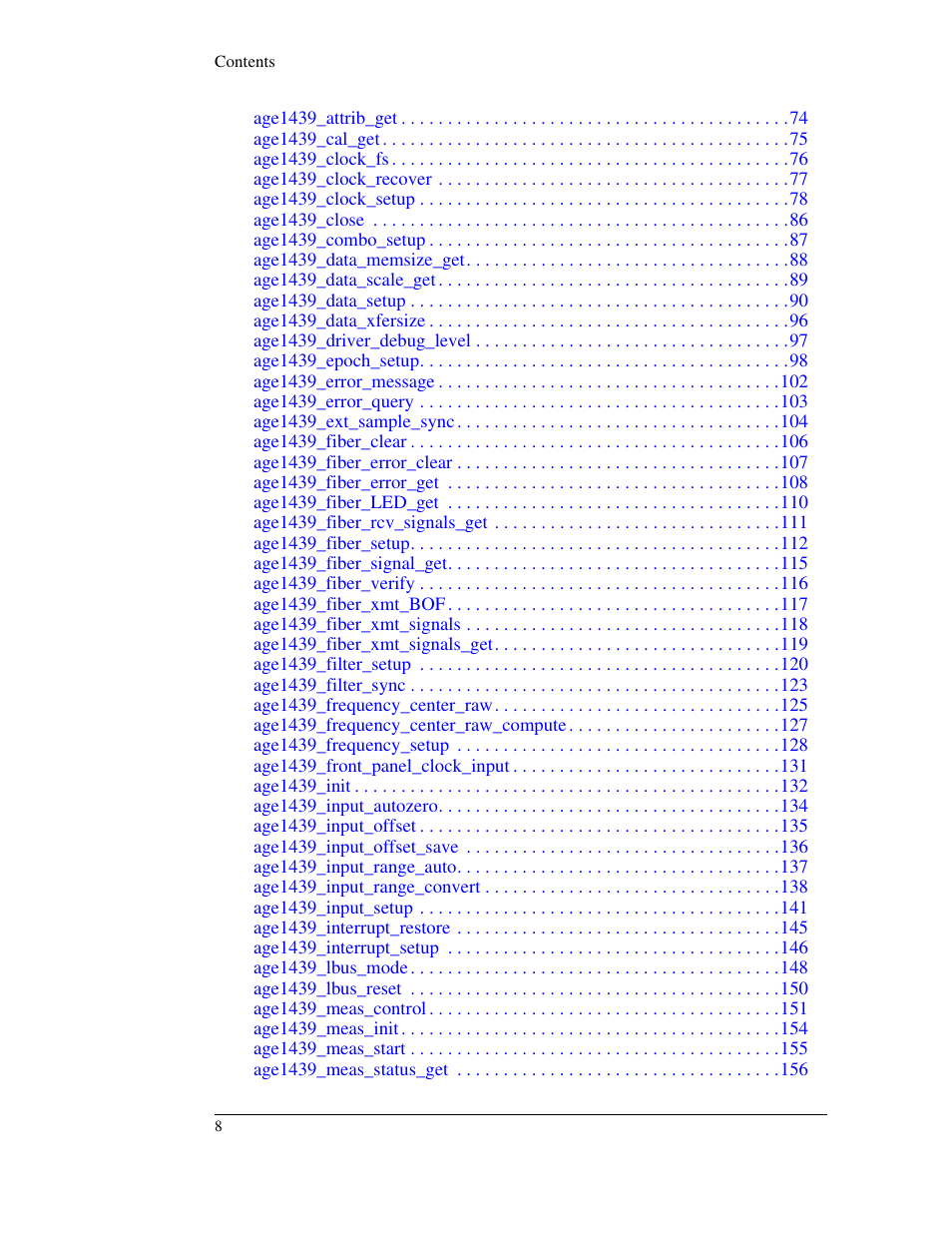 Agilent Technologies VXI E1439 User Manual | Page 8 / 246