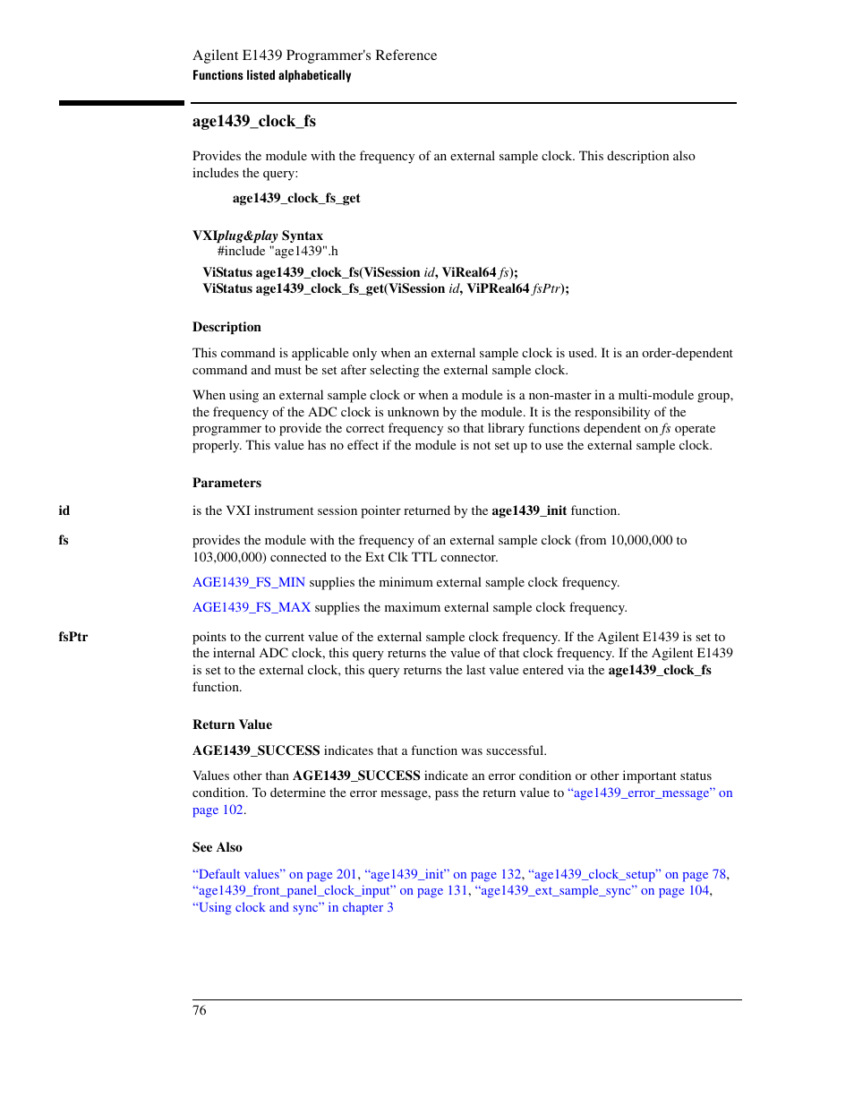Age1439_clock_fs | Agilent Technologies VXI E1439 User Manual | Page 86 / 246
