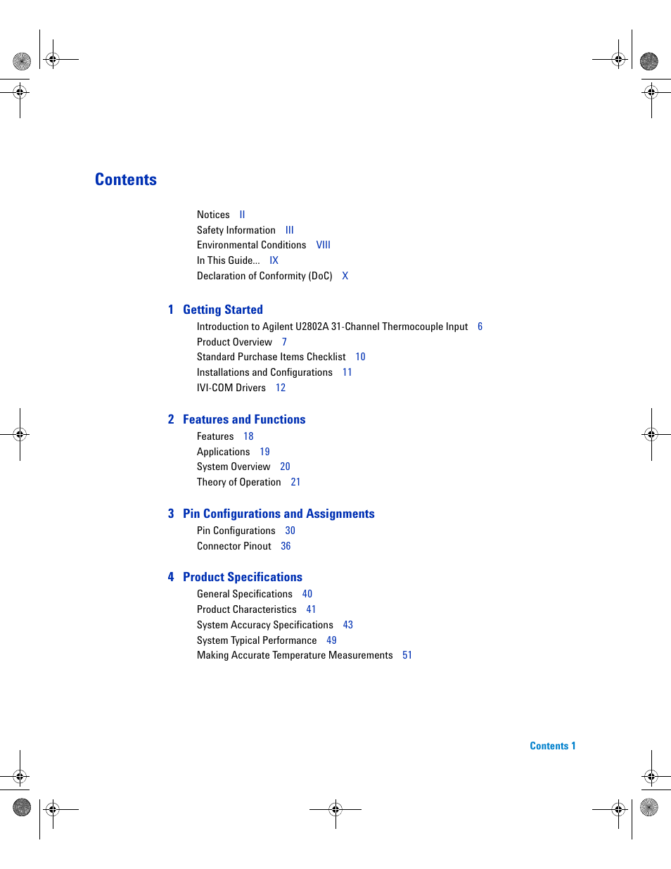 Agilent Technologies U2802A User Manual | Page 11 / 67