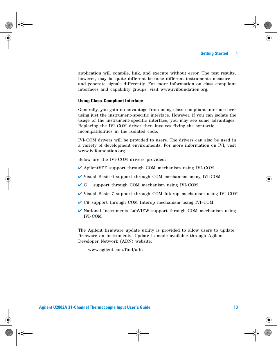 Agilent Technologies U2802A User Manual | Page 23 / 67