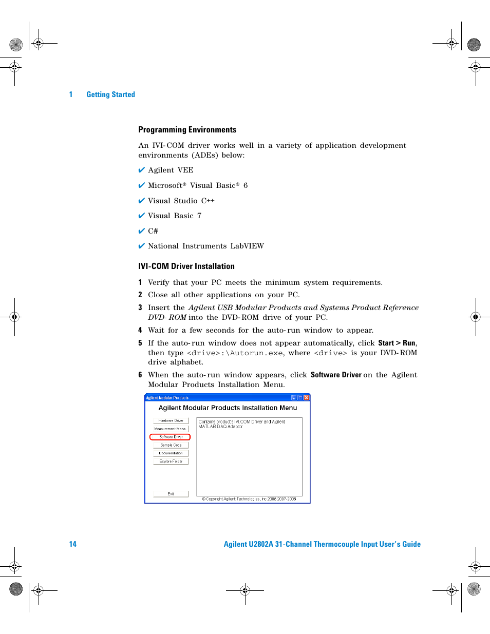 Agilent Technologies U2802A User Manual | Page 24 / 67