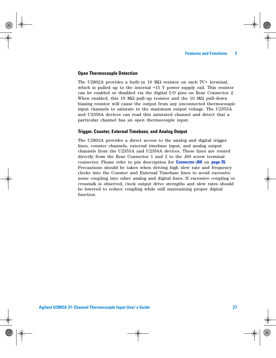 Agilent Technologies U2802A User Manual | Page 37 / 67